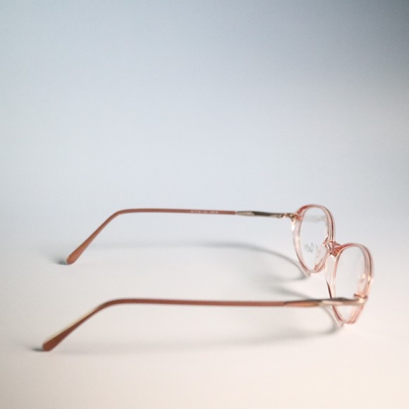 OptiLux 5843 C3 51-15/16\ 135 rose nude brown round eyeglasses frames N7 - Picture 10 of 11